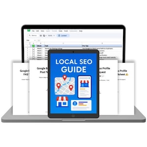 Google Business Profile Local SEO Guide, Optimization Checklist, Maps Ranking Toolkit (Digital Download)