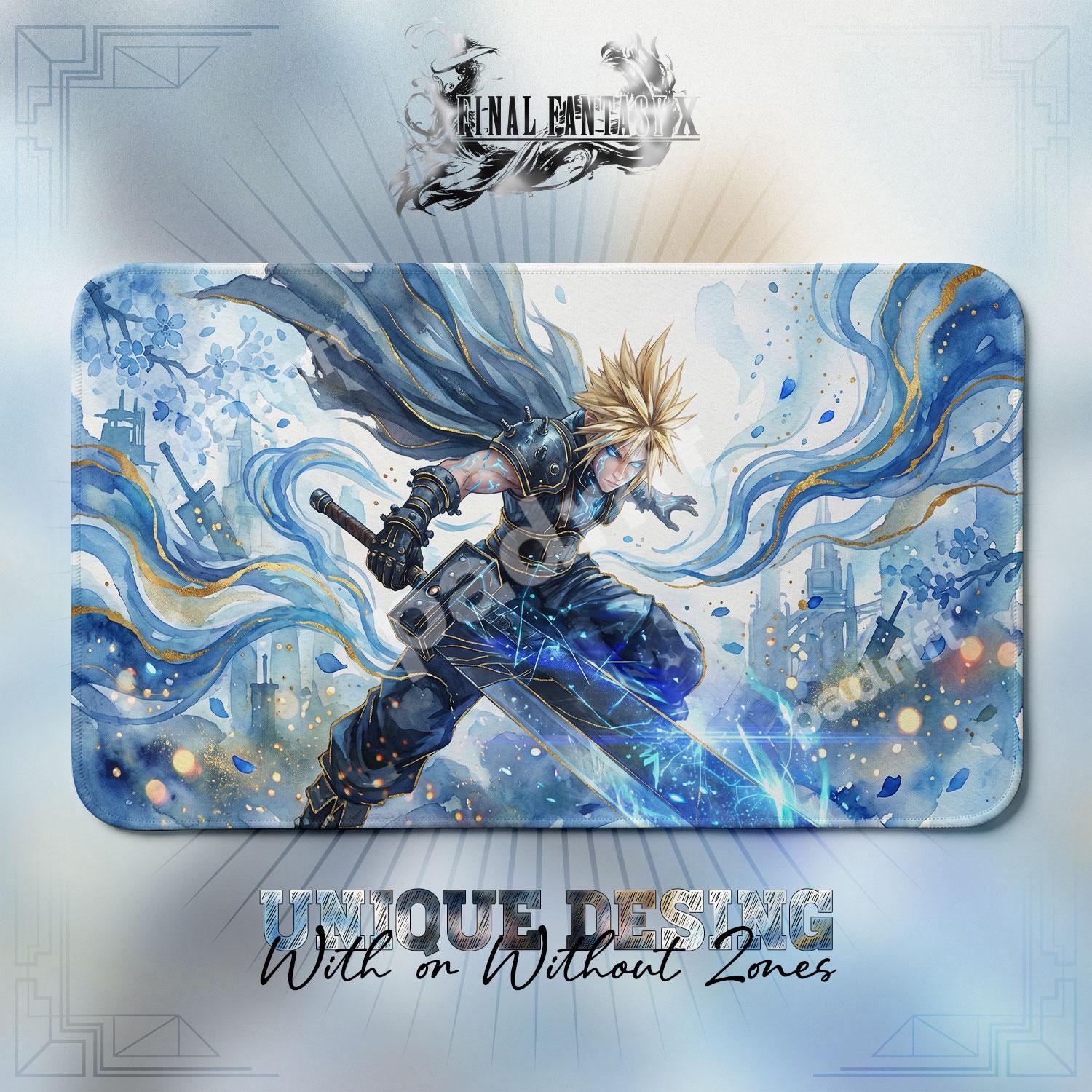 Cloud Strife Playmat - Etsy