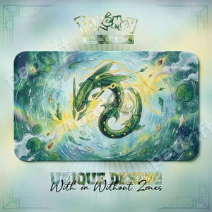 Mega Rayquaza Playmat - Etsy