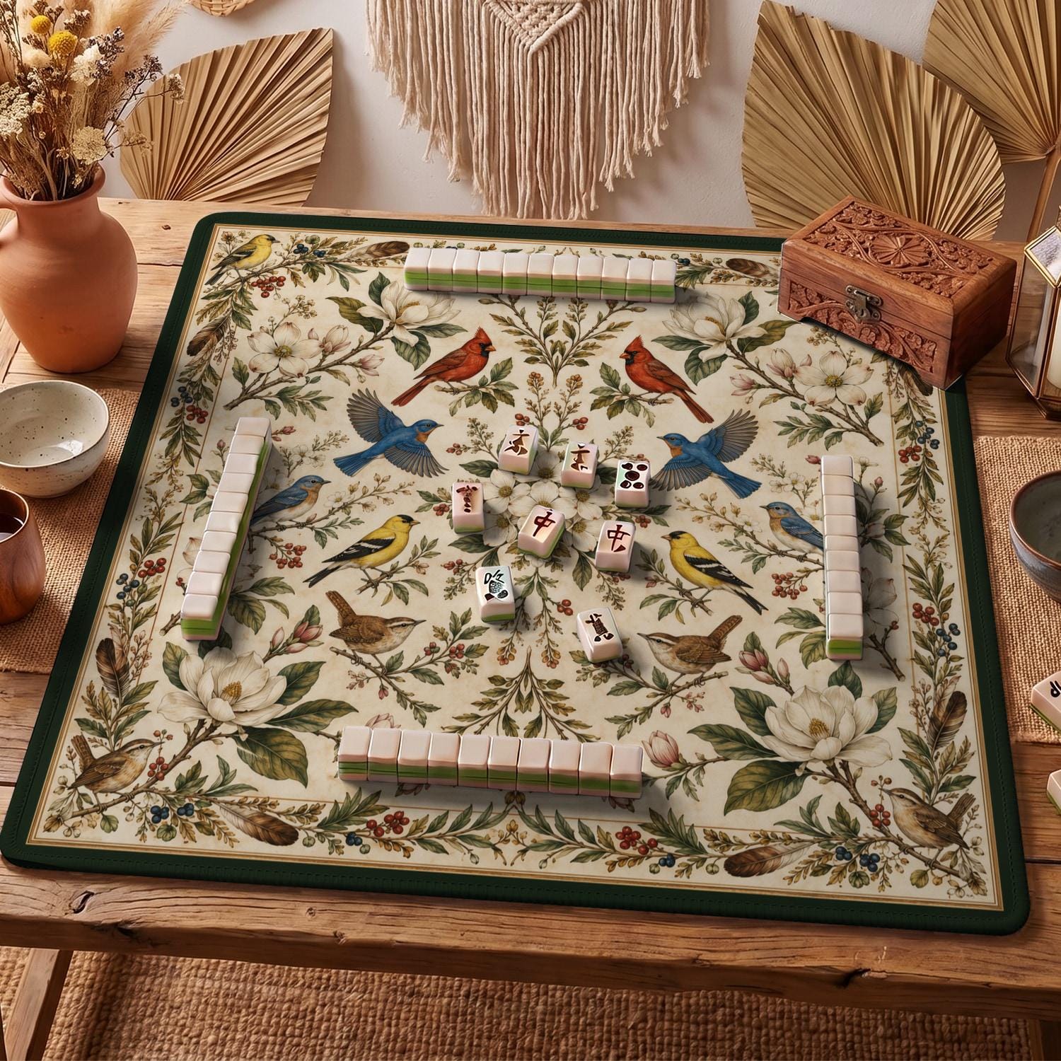Cardinal Mahjong Set American. Vintage - Etsy
