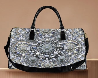 Art design Large Capacity Travel bag-11.8x9.5x20.5"- Custom on demand-sport bag-Week-end bag
