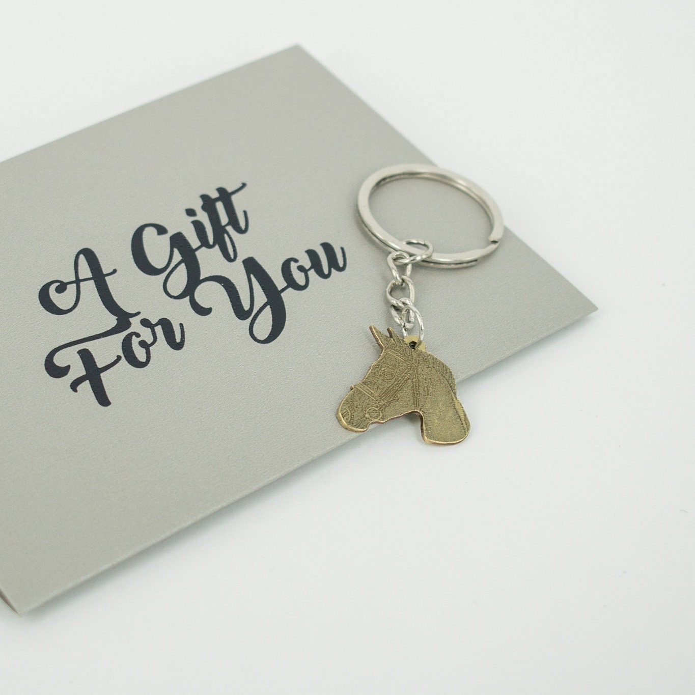 Custom Silhouette Keychain Brass or silver made to Etsy