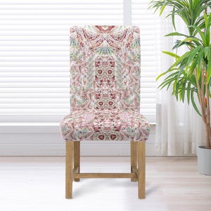Artistic Design large Chair Cover - Soft, Breathable & Anti-Slip