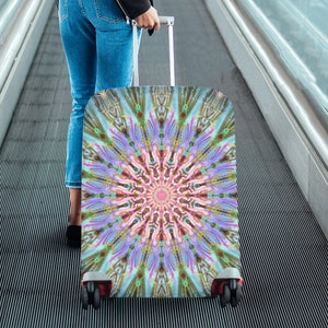 small medium and large extensible luggage cover 4sizes-Designer luggage cover-special travel-original gift-custom possible 4