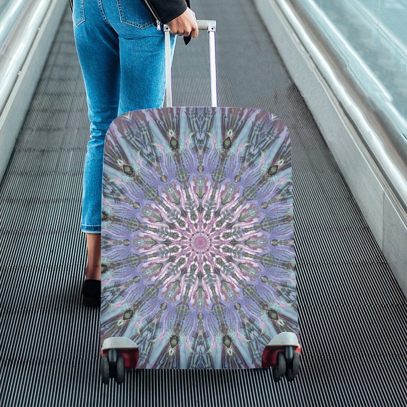 small medium and large extensible luggage cover 4sizes-Designer luggage cover-special travel-original gift-custom possible 1