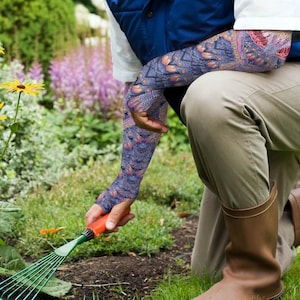 Unisex New Flower Arm Tattoo Sleeves Seamless Outdoor Riding Sunscreen Arm Sleeves Sun Uv Protection Arm Warmers For Men Women - 18 Unisex New Flower Arm Tattoo Sleeves Seamless Outdoor Riding Sunscreen Arm Sleeves Sun Uv Protection Arm Warmers For Men Women - 18