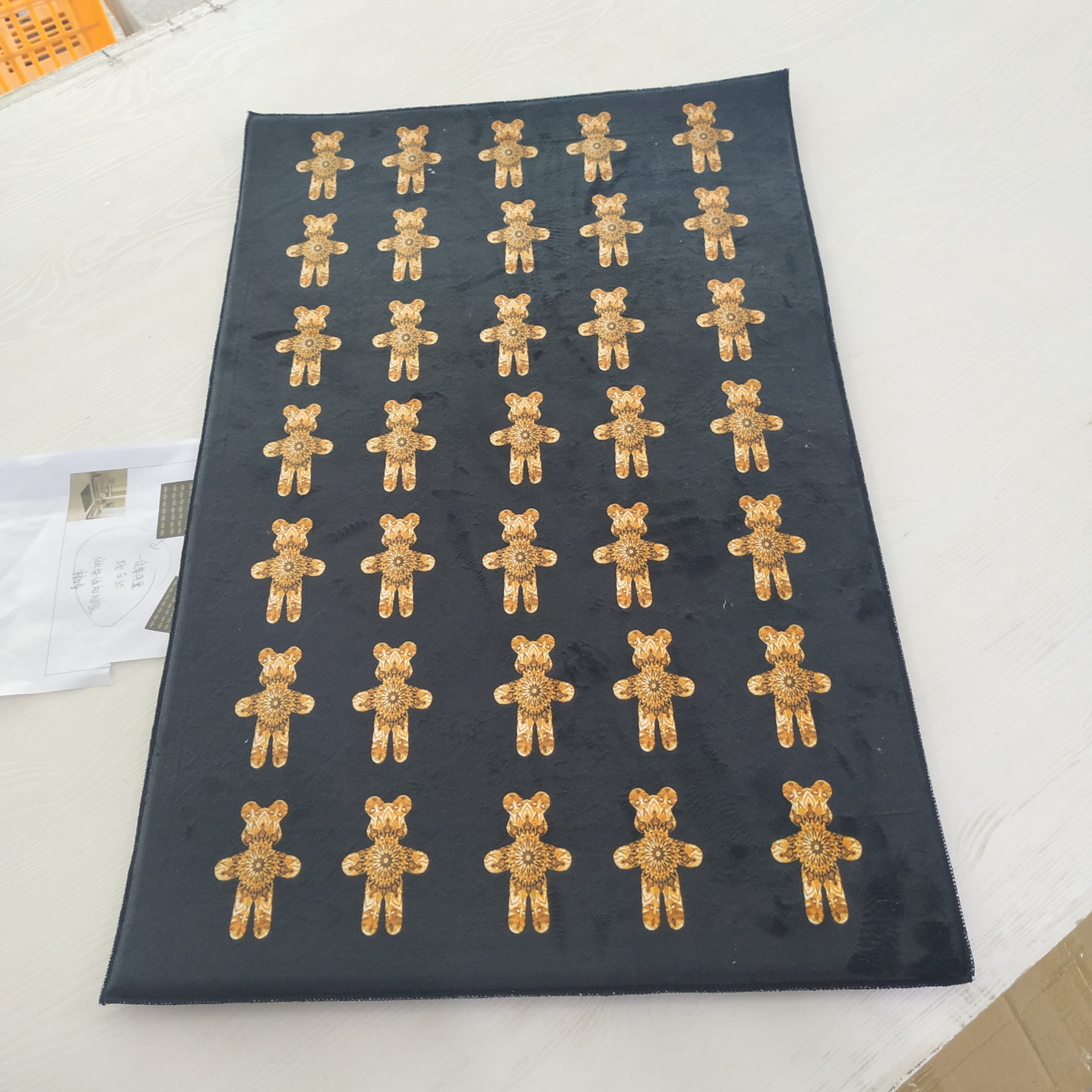 Artistic Teddy Bear rugarea rug Home decorfloor Etsy