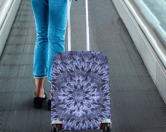 small medium and large and extra large extensible luggage cover- 4sizes-Designer luggage cover-custom-assorted to the travel bags
