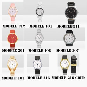 Hebrew letters unisex men assorted watches-9 models:leather strap-resin strap-stainless steal strap-blue-gray-white-beige-gold-silver-custom
