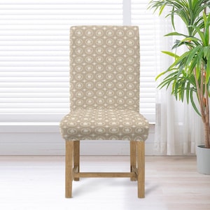 Artistic Dining Chair Cover: Stretch Polyester Slipcover