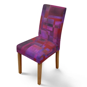 Artistic Design large Chair Cover - Soft, Breathable & Anti-Slip