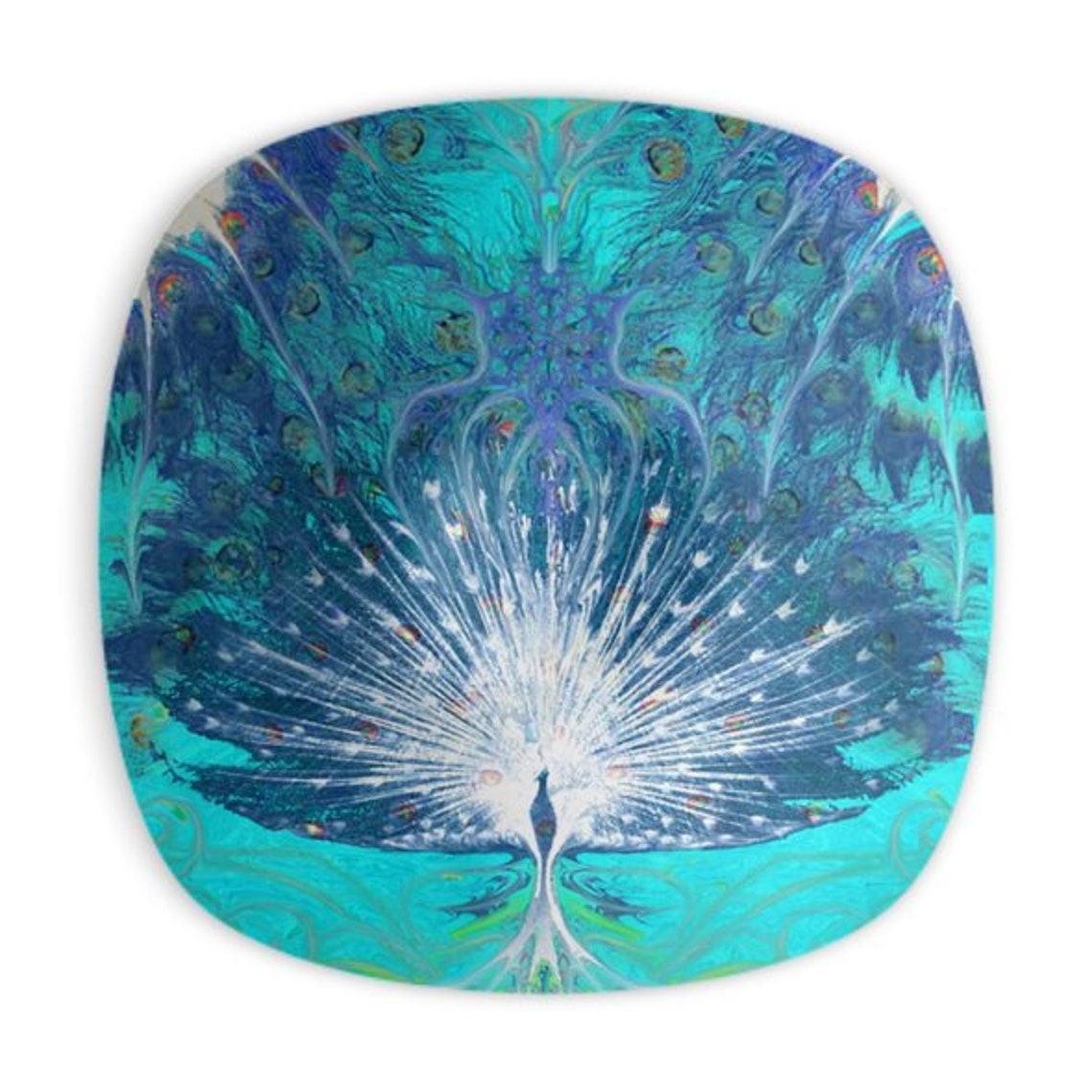 Decorative Resin Bowlsartistic Hand Painted Design Assorted Etsy