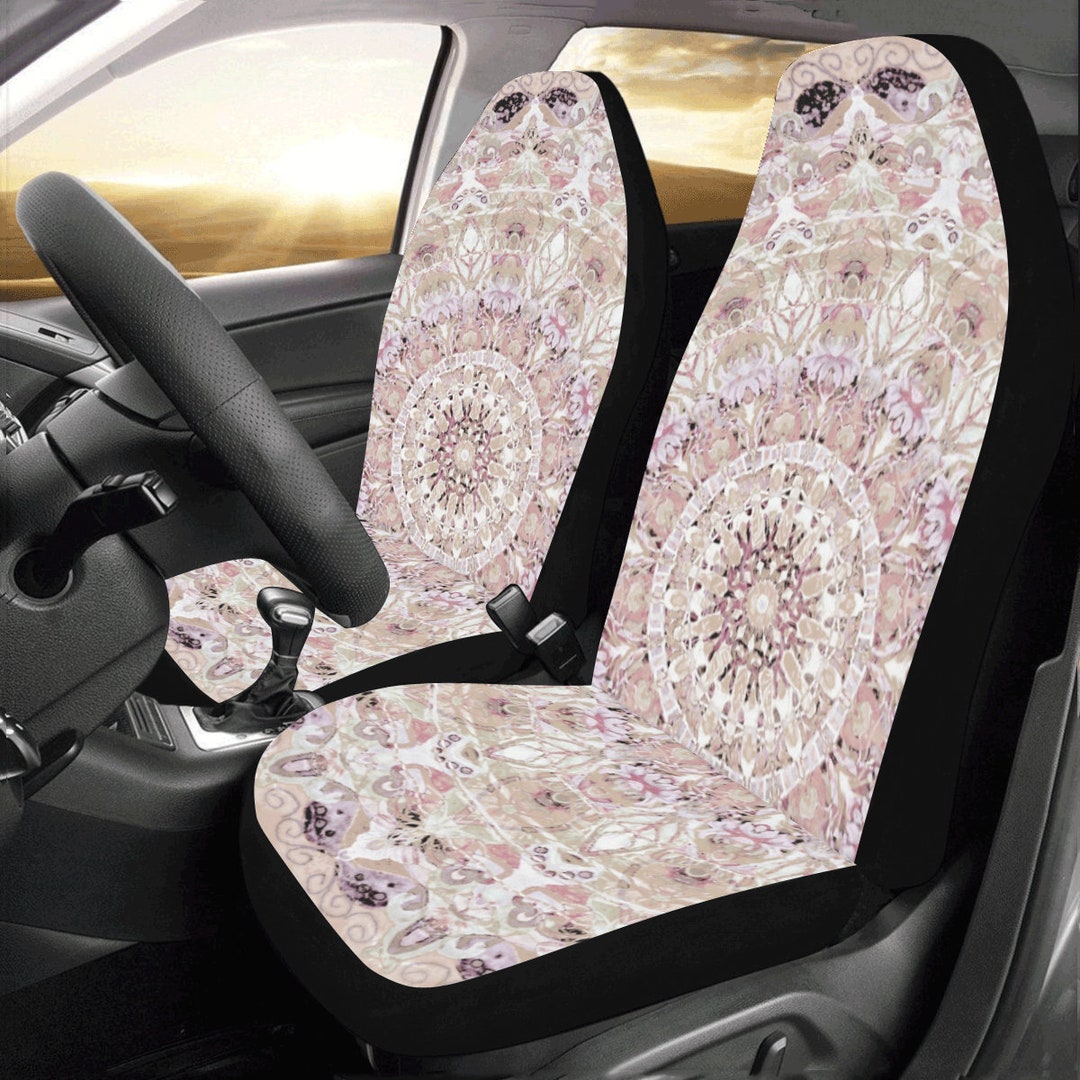Hippie Psychedelic Mushroom Pet Car Seat Cover main image 1