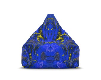 Royal Elephant Bean Bag Chair Cover: Polyester Canvas, Made in USA