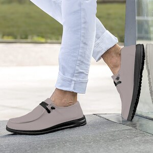 Mens fabric loafers sale