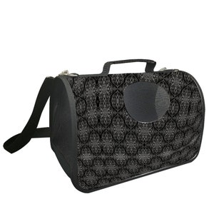 Diseño floral elegante pintado para Mesh Breathable Backpack Portable Pet Bag