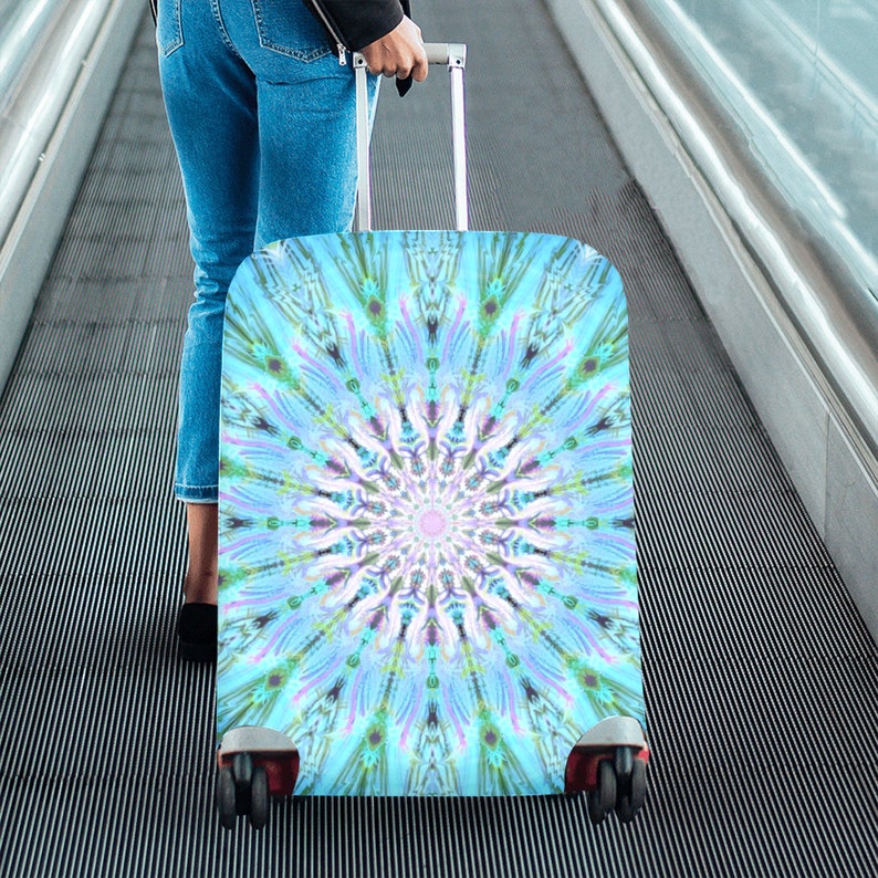 small medium and large extensible luggage cover 4sizes-Designer luggage cover-special travel-original gift-custom possible 6