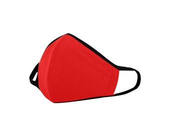 Mouth mask- polyester fabric-washable- covers nose and mouth
