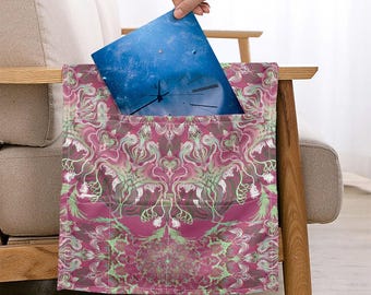 Artistic Sofa Armrest Organizer: Polyester Couch Caddy