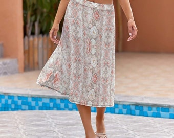 Floral Skirt and women shirt- assorted design set- comfortable -elegant- maxi sizes