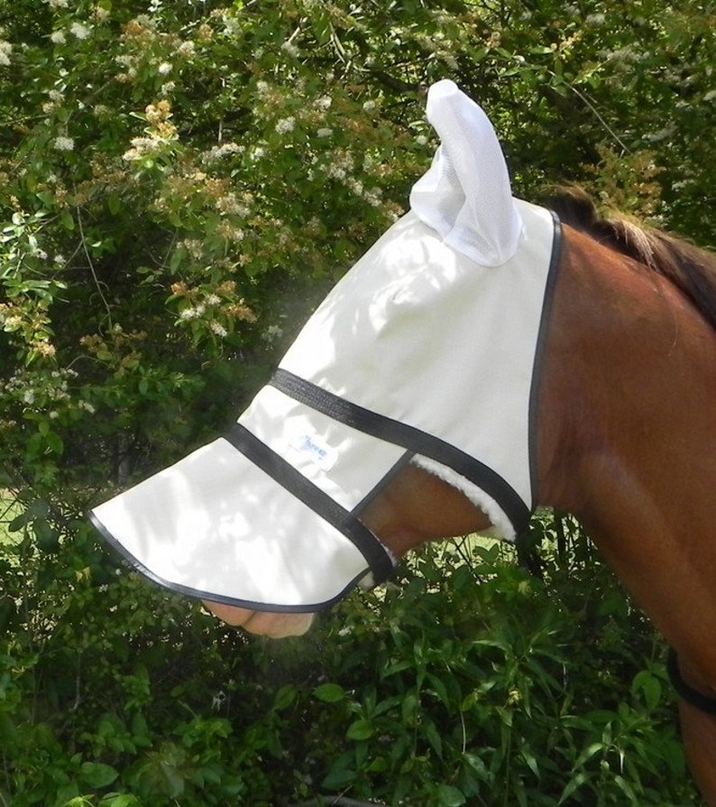 Full Face Horse Sun Protection Shade 90 UV Proof With Ears Etsy