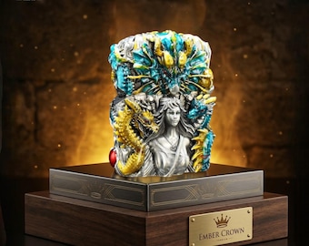 Dragon Warrior Mythic Lighter, Dual Dragon Zippo Collectible, Gift for Him Fathers Day Gift, Premium Men Accessories Survival Gear Windproof