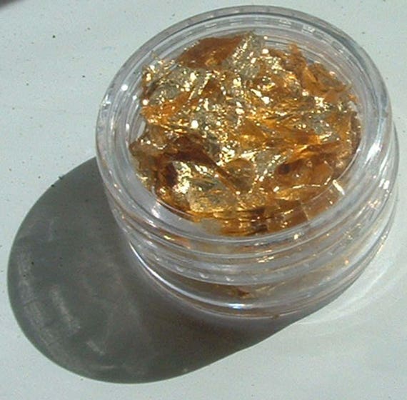 Art /& Crafts Card Making 5g Imitation Gold Metal Leaf Flake for Decoration etc.