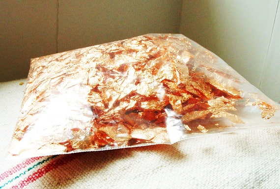 20 Gram Bag of Copper Leaf Flakes .....Best Quality /& Lowest price online