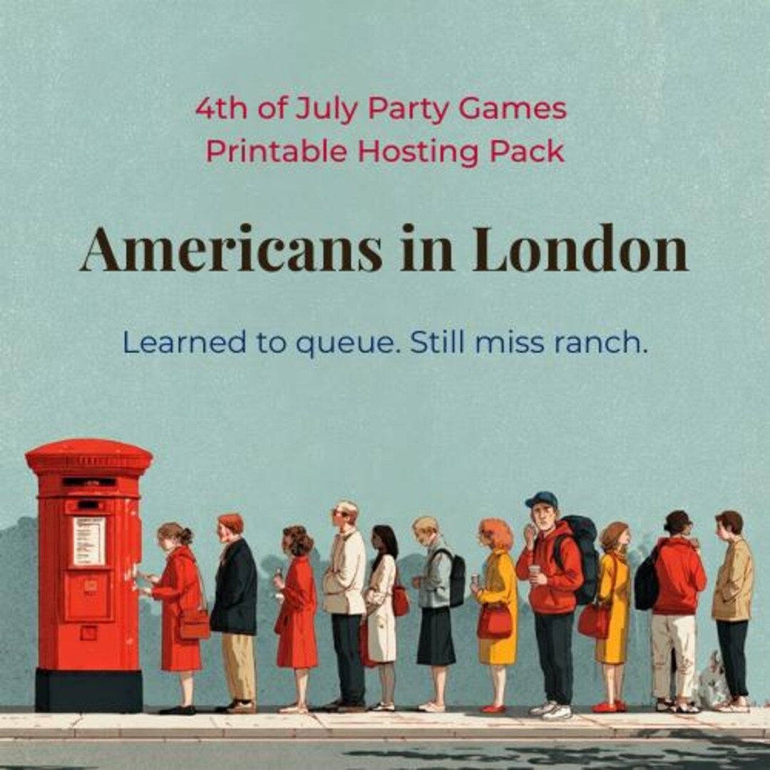 4th of July Party Games Printable | America 250th Anniversary | Trivia ...