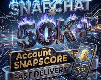 50.000 Snapscore-account |HQ| Snapchat 50.000+ score | Snelle levering