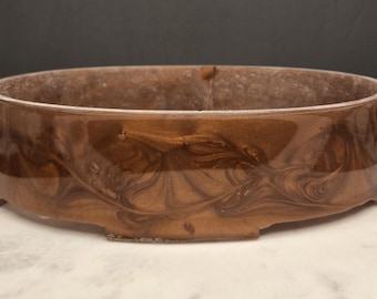 Maceta ovalada para bonsái de 25 cm (10 pulgadas)