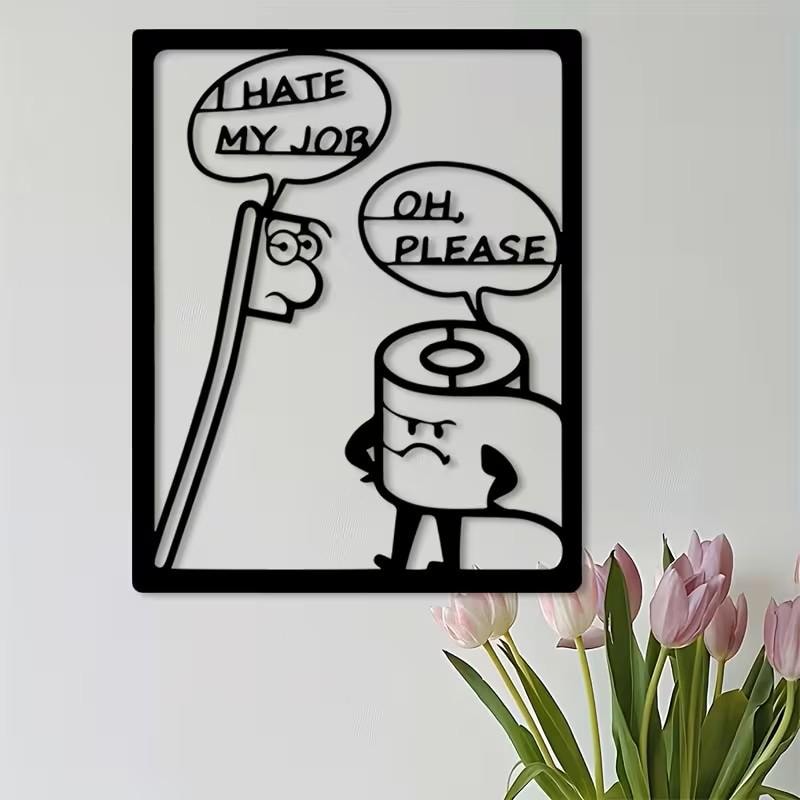 Funny Toilet Paper Wall Art SVG | Bathroom Decor (digital Download) - Etsy