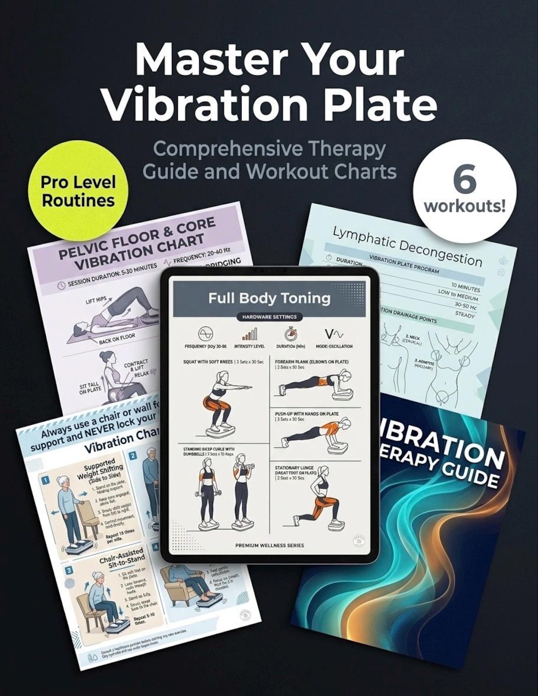 Vibration Plate Workout Plan & Guide | Platform Exercise Chart ...