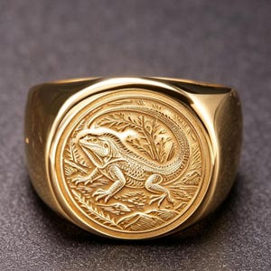 Lizard finger ring - Etsy 日本