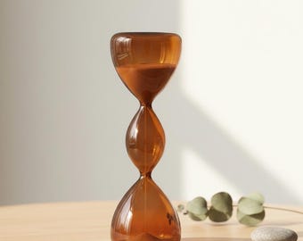 Dreischicht Glas Sanduhr Sanduhr Kreative Verzierung Holz Basis Dekorative Timer Geburtstagsgeschenk Kinder Geschenk Home Schreibtisch Dekor