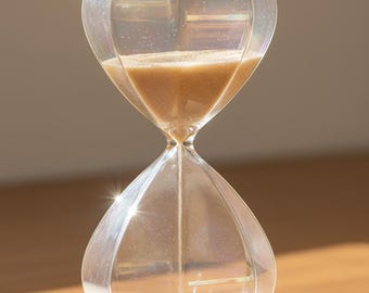 Facettierte Glas Sanduhr Sanduhr Europäischen Stil Kreative Kunst Dekor Vintage Schreibtisch Ornament Geburtstag Geschenk Kinder Geschenk Akzent
