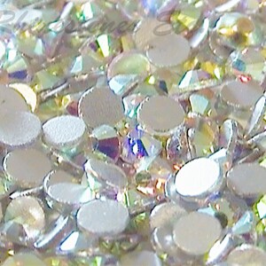 Rhinestones Flatback PriceLess 12ss Crystal AB 1 Gross