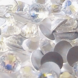 Rhinestones PriceLess 30ss Round Rhinestones Crystal Dream Flatback 72 pieces