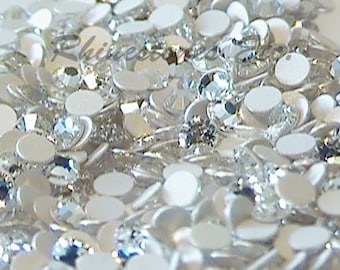 Crystal 8ss Preciosa Maxima Flatback Rhinestone 144 pieces