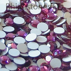 Rhinestones PriceLess Fuchsia 12ss  Flat Back 1 gross
