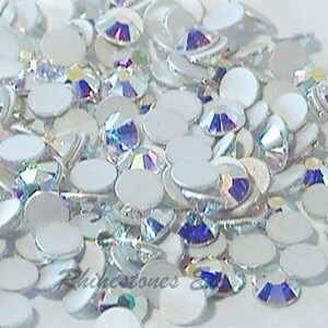 Rhinestones Preciosa Maxima Crystal AB 12ss  Flatback 36 pieces