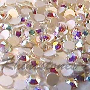 Rhinestones Preciosa Maxima Flatback Crystal AB 10ss 144 pieces
