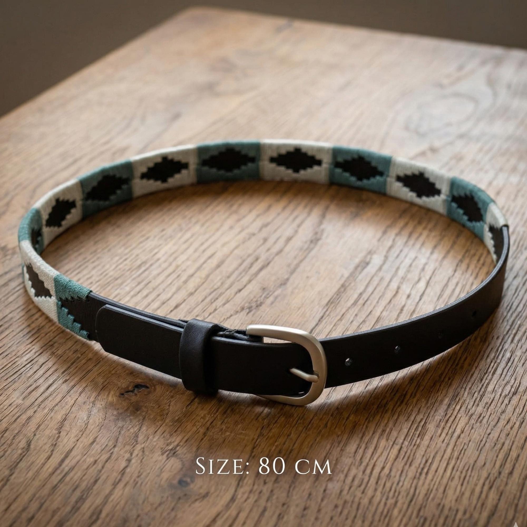 Green Argentinian Polo Belt - Etsy