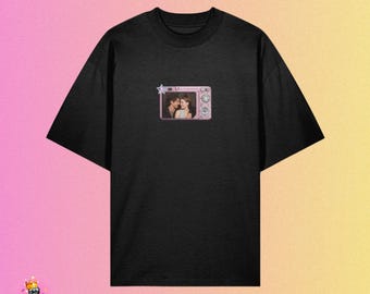 Off Campus Selfie Oversized Tee | Garrett and Hannah