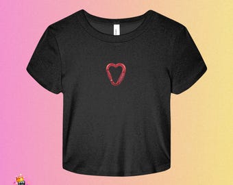 Femme Carabiner Baby Tee | LGBTQ+ | Pride Month