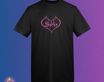 Camiseta relajada de Spike Heart / Inspirada en Buffy la Cazavampiros