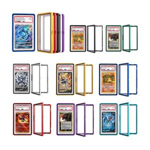 Aluminum Graded Card Case Slab Metal Protector Guard Bumper