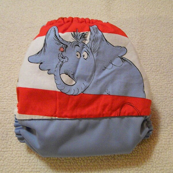 Dr. Seuss Horton One-Size Pocket Diaper with insert