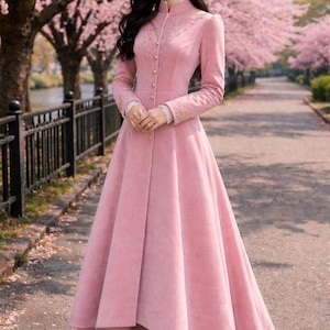 queenie goldstein pink dress Complete Guide To Queenie Goldstein Costume Inspired By Alison Sudol