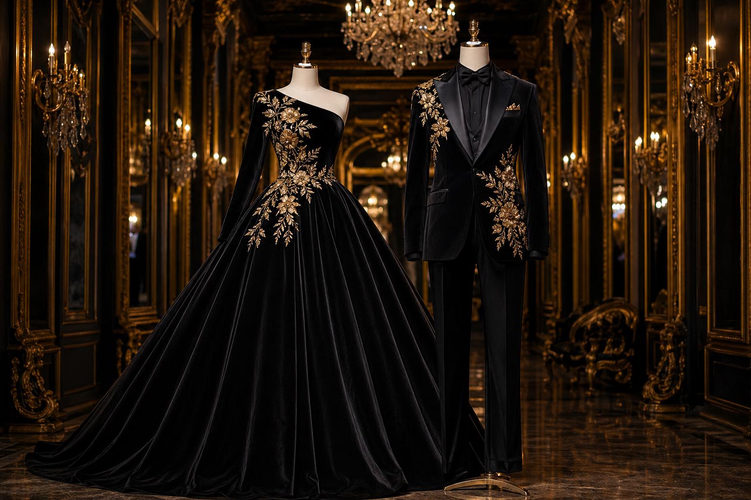 Womens Tuxedo Evening Gown - Etsy